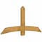 Ekena Millwork Bellingham Rough Sawn Timber Gable Bracket, Western Red Cedar, 72"W x 33"H x 2"D x 6"F, 11/12 Pitch GBW072X33X0206BEL00RWR - alternate 4